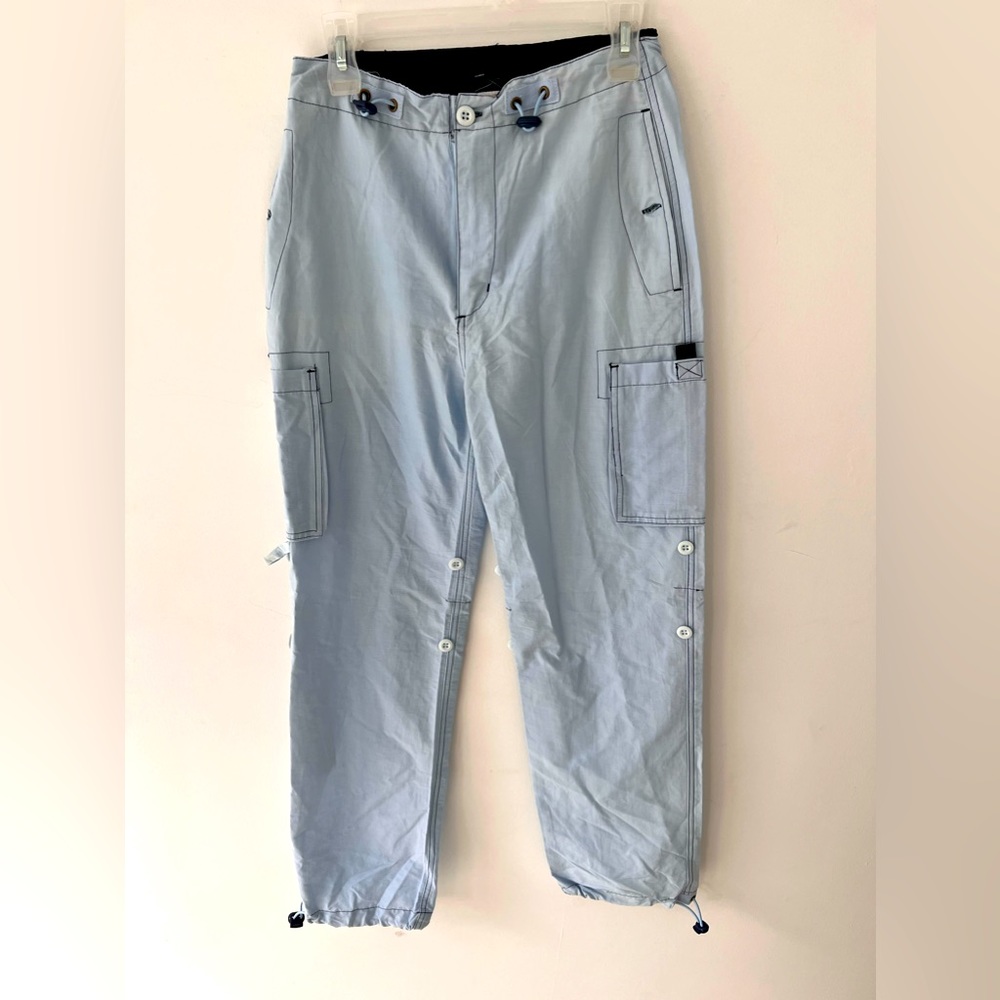 Parachute style carpenter/cargo pants